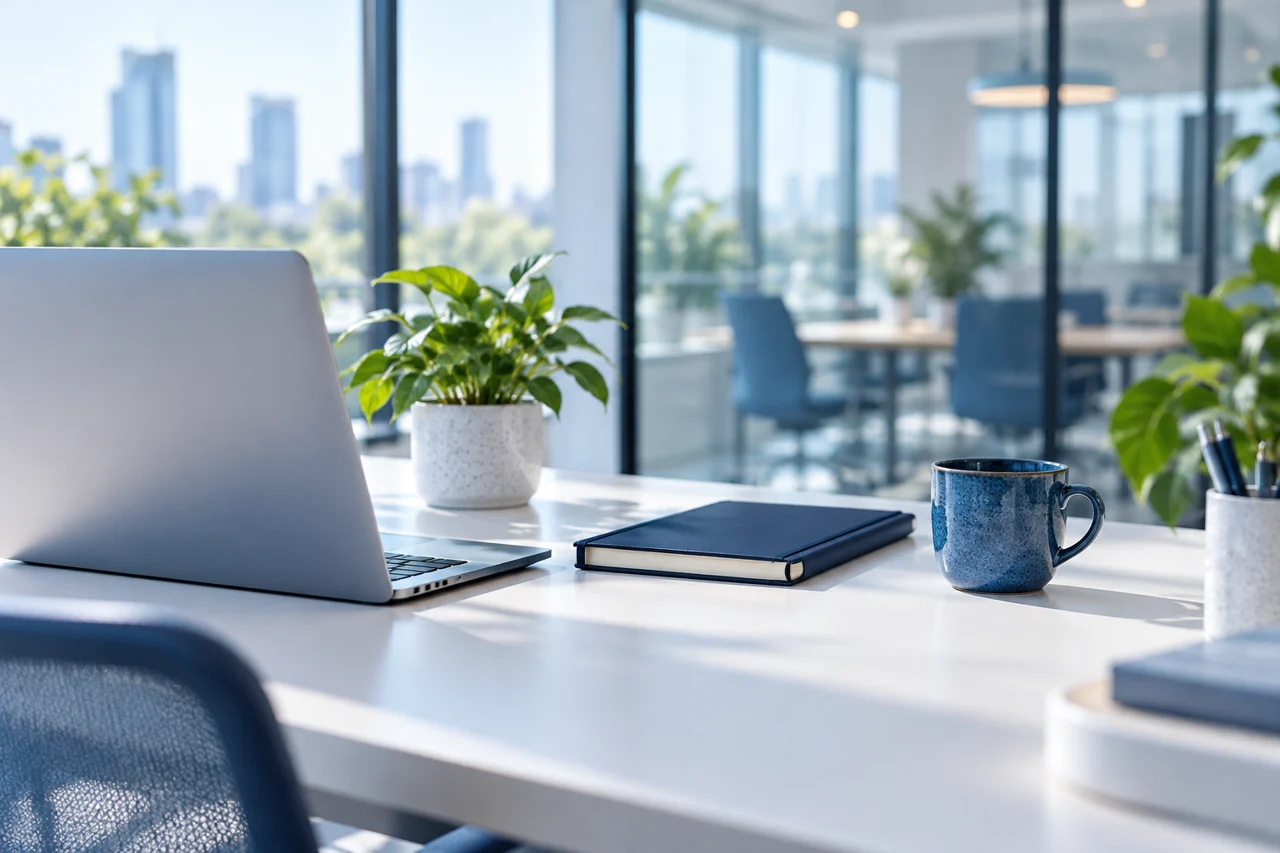Illustrative technology workspace